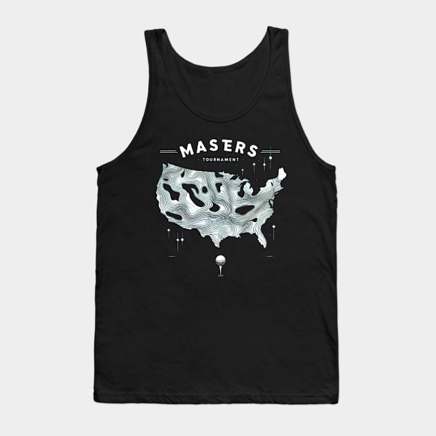 masters golf tournament Tank Top by CreationArt8